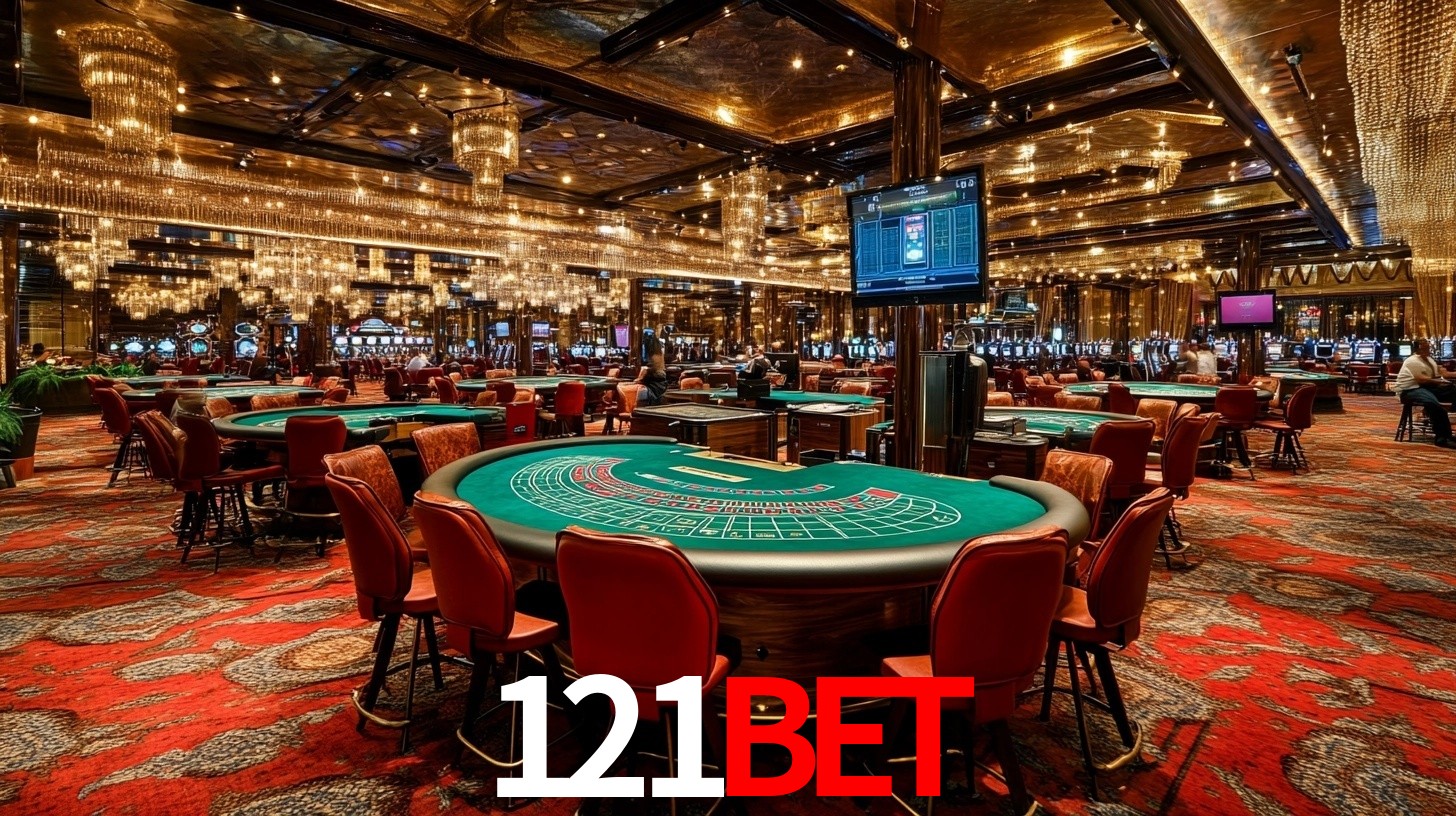 Sinta a adrenalina dos jogos de cassino com 121Bet